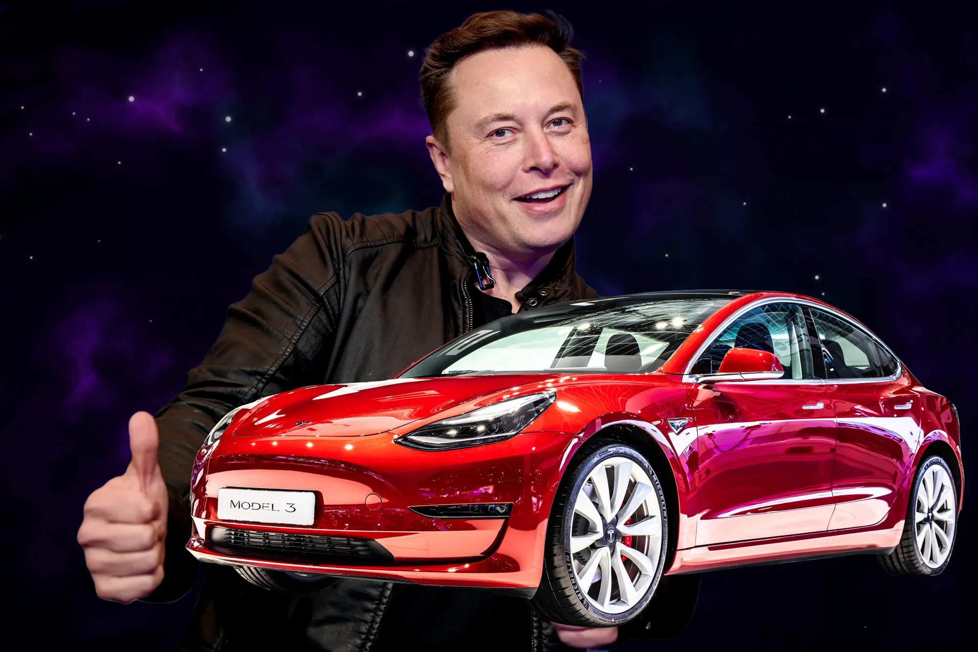 Elon Musk: Blow his own trumpet