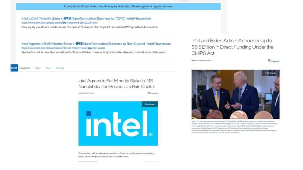 ai chip Intel