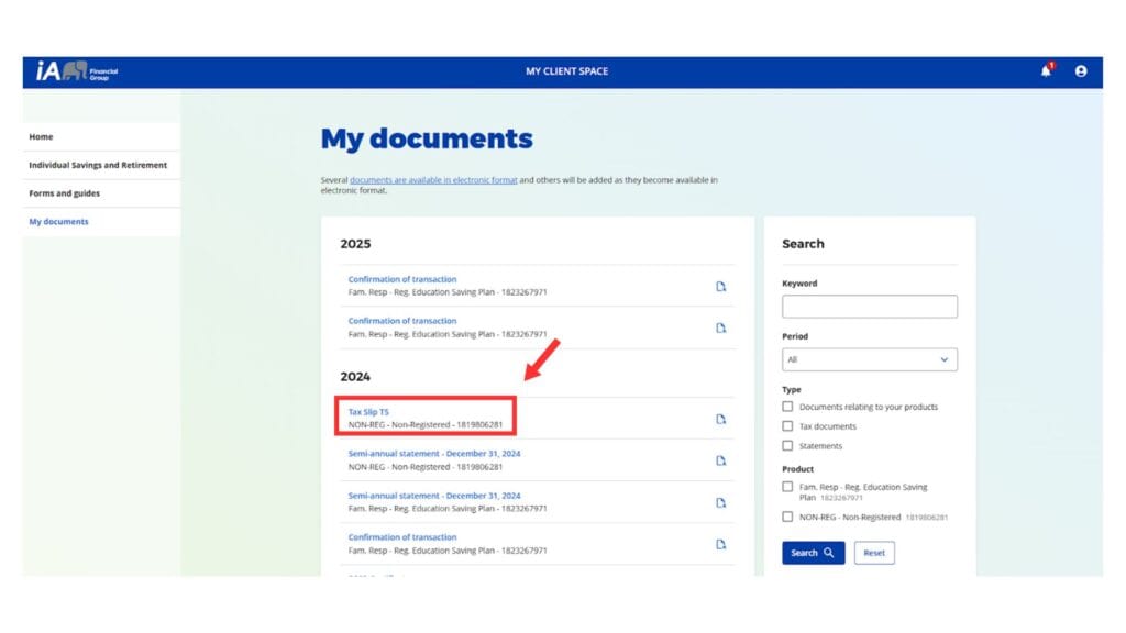 2024 Tax Acquiring Statements or T Slips