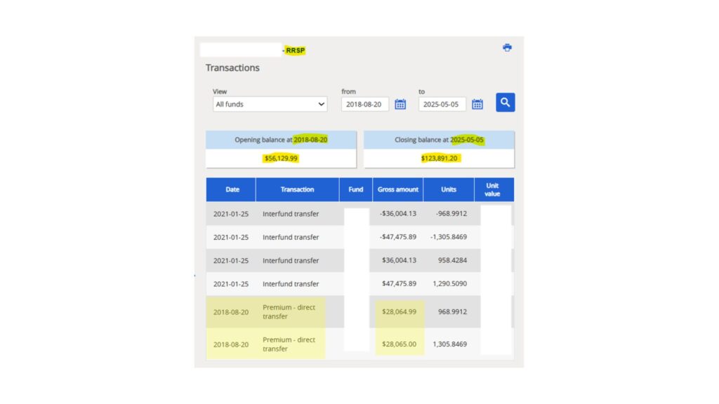 ai financial clients investment loan and seg funds