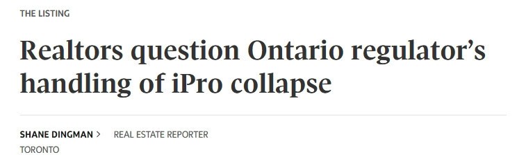 Ontario Real Estate Scandal: $10M Trust Missing, RECO Official Resigns Amid Industry Outrage