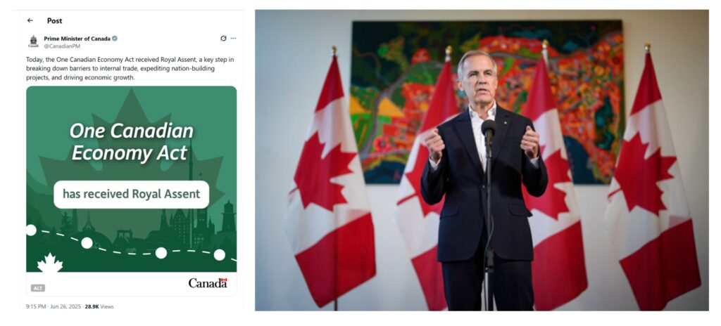 one canadian economy act